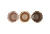 GIGI NATURAL BROWN MIX FLOWER POT ASS 20X20X17CM NM