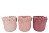 GIGI DUTCH PINK MIX FLOWER POT ASS 31X31X30CM NM