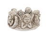 CONCRETE SAINT ANTIQUE ANGEL WREATH POT 23X23X11CM