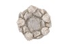 CONCRETE SAINT ANTIQUE ANGEL WREATH POT 23X23X11CM