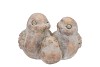 CONCRETE GOLD BIRDS 16X16X13CM NM