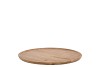 MUMBAI MANGO WOODEN TRAY ROUND SMALL EDGE 28X28X2CM NM
