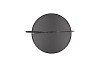 RABBIT METAL EAR STAND WITH COASTER 40X18CM