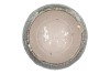 IRON STONE BLUE BALL POT 24X24X16CM NM