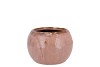 IRON STONE OLD PINK BALL POT 14X14X10CM NM