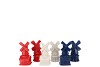 HOLLAND DUTCH MIX VASE MILL ASS 6X6X13CM NM