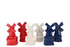 HOLLAND DUTCHMIX VASE MILL ASS 12X11X24CM NM