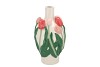 ISA SUMMER PINK MIX VASE NECK TULIP 16X16X26CM NM