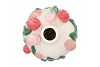 ISA SUMMER PINK MIX VASE NECK TULIP 16X16X26CM NM