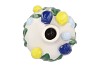 ISA DUTCH BLUE/YELLOW VASE NECK TULIP 16X16X26CM NM