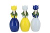 LUCY DUTCH BLUE/YELLOW MIX VASE TULIP WOMAN ASS 9X8X22 NM