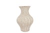 LIMA WHITE VASE NECK 21X21X31CM NM