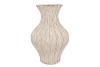 LIMA WHITE VASE NECK 27X27X41CM NM