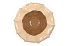 LIMA BEIGE VASE CARVE 36X36X33CM NM