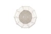 LIMA WHITE VASE CARVE 27X27X23CM NM