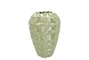 LIMA PISTACHE VASE LONG CARVE 22X22X29CM NM