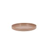 MELAMINE DARK SAND TRAY 22X22X2CM