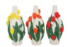 ISA DUTCH ORANGE/YELLOW/RED VASE NECK TULIP ASS 15X15X30 NM