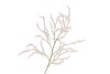 SILK FLOCKY POWDER FLOWER SPRAY LIGHT PINK 126CM NM