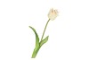 SILK TULIP SINGLE WHITE 48CM NM