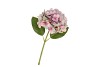 SILK HYDRANGEA LIGHT PURPLE 14X45CM NM