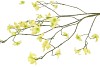 SILK BUTTERCUPS YELLOW 100CM NM
