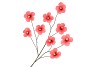 SILK HIBISCUS RED 125CM NM