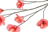 SILK HIBISCUS RED 125CM NM
