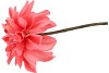 SILK DAHLIA BRANCH RED 80CM NM