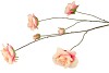 SILK ROSES WILD ORANGE 126CM NM