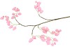 SILK BELLFLOWER PINK 88CM NM