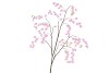 SILK BELLFLOWER PURPLE 130CM NM