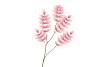 SILK SALIX LEAF SMALL PINK/CHAMPAGNE 90CM NM