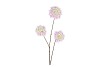 SILK HYDRANGEA X3 LIGHT PURPLE 85CM