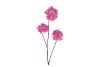 SILK HYDRANGEA X3 PURPLE 85CM NM