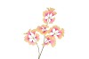 SILK GINKGO ORANGE 85CM