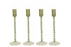 JULES SUMMER GREEN CANDLE HOLDER ASS 9X20CM NM