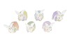 EASTER CERAMIC DREAMY PASTEL MIX EGG BASKET ASS 14X12X31CM