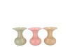 MIA DREAMY PASTEL MIX VASE TRUMPET ASS 12X12X16CM