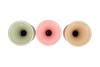 MIA DREAMY PASTEL MIX VASE NECK TRUMPET 13X13X27CM NM