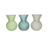 SENNA FRESH GREEN MIX VASE ASS 16X22CM