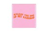 TILE WALKIN THE DOG PINK 10X10X1CM