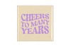 TILE CHEERS TO MANY YEARS BEIGE 10X10X1CM NM