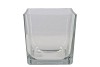 GLASS CUBE HEAVY 18X18X18CM