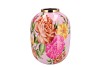 JUNE DREAMY PURPLE VASE FLOWER IRON 28X28X36CM