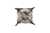POLLY BLACK METAL RACK 1 GLASS HANGING 9X9X20CM NM