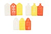A'DAM DUTCH ORANGE MIX PLATE ASS 7X2X13CM NM