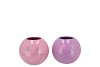 SMILEY DREAMY PURPLE MIX VASE ASS 11X11X9CM NM
