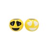 SMILEY LOVELY YELLOW MIX VASE ASS 11X11X9CM NM