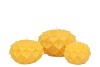 CANDLE DAHLIA YELLOW 12X8CM NM